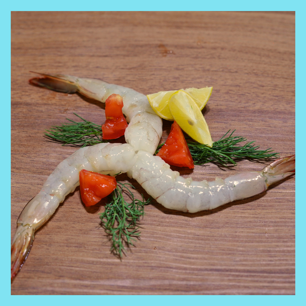 1 KG Jumbo Shrimps Peeled Tail on 11/15 (Frozen)
