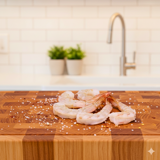 1 KG Jumbo Shrimps Peeled Tail on 11/15 (Frozen)