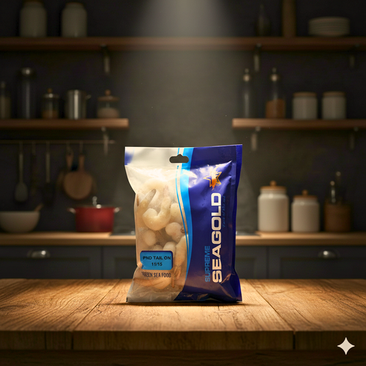 1 KG Jumbo Shrimps Peeled Tail on 11/15 (Frozen)