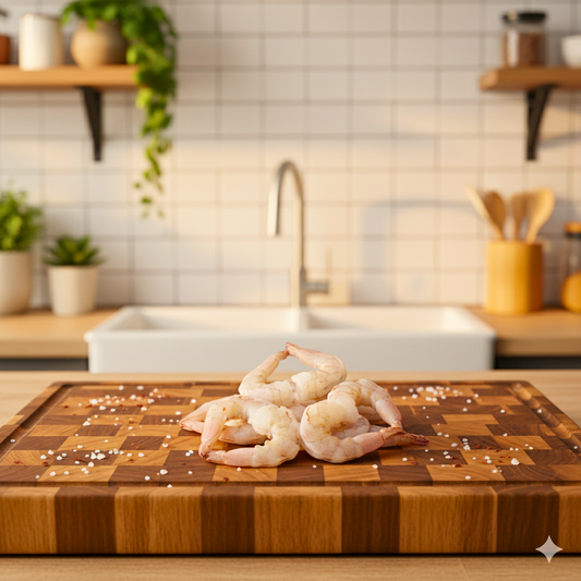 1 KG X-Large Peeled Shrimps (Frozen)