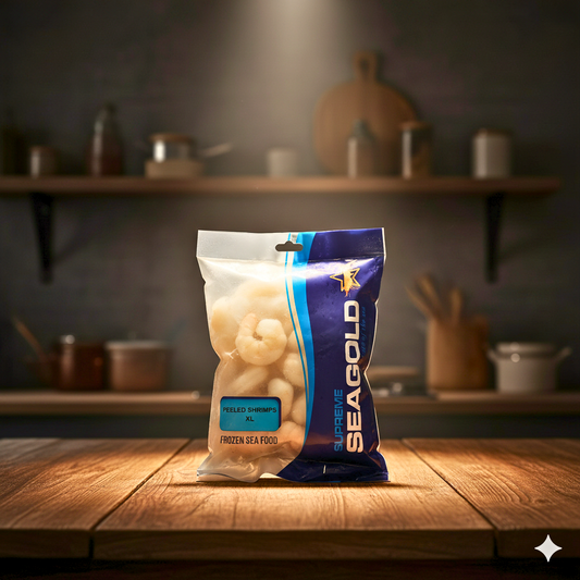 1 KG X-Large Peeled Shrimps (Frozen)